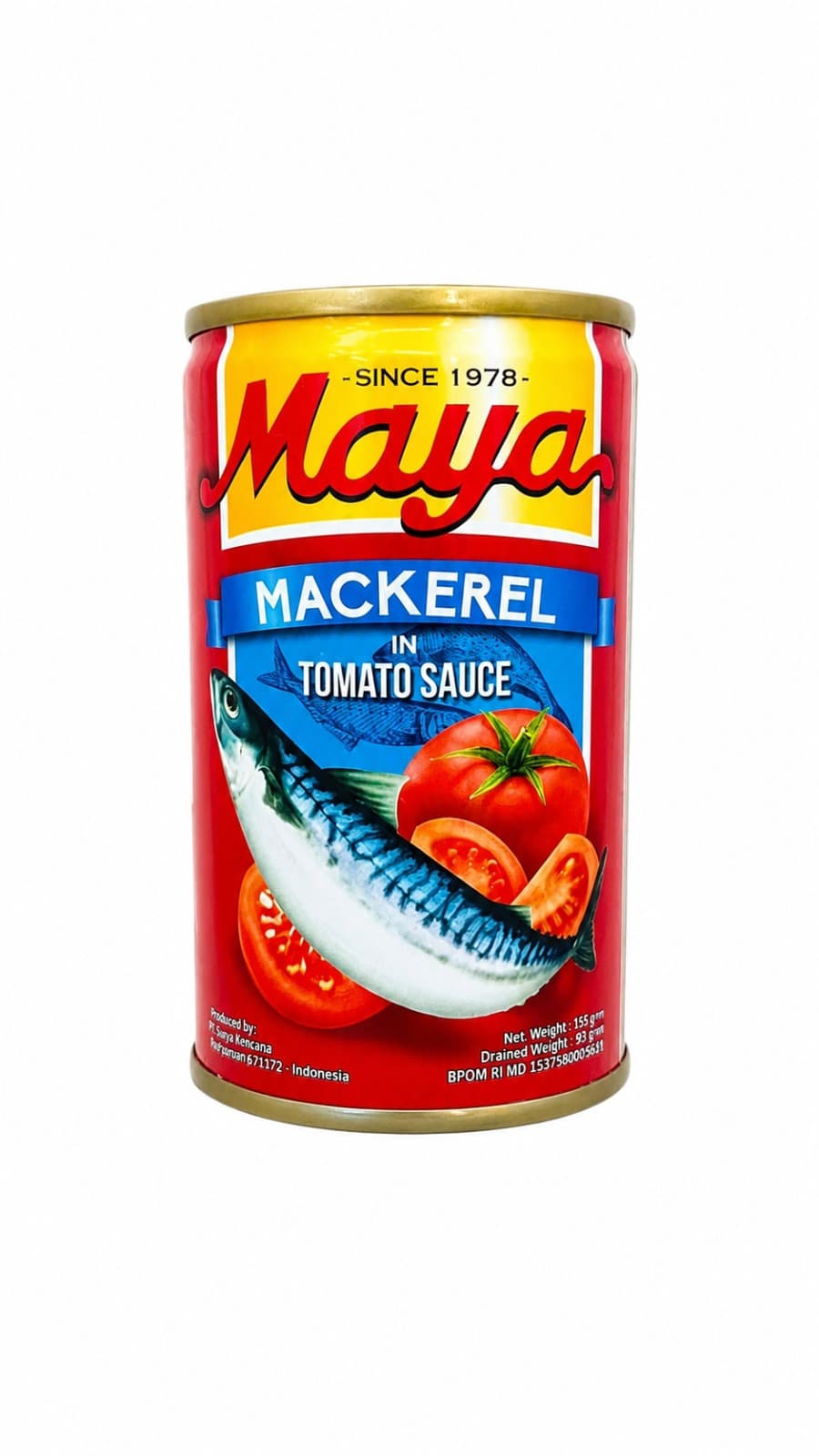 Maya Makerel In Tomato Saouce 155 gr – 1