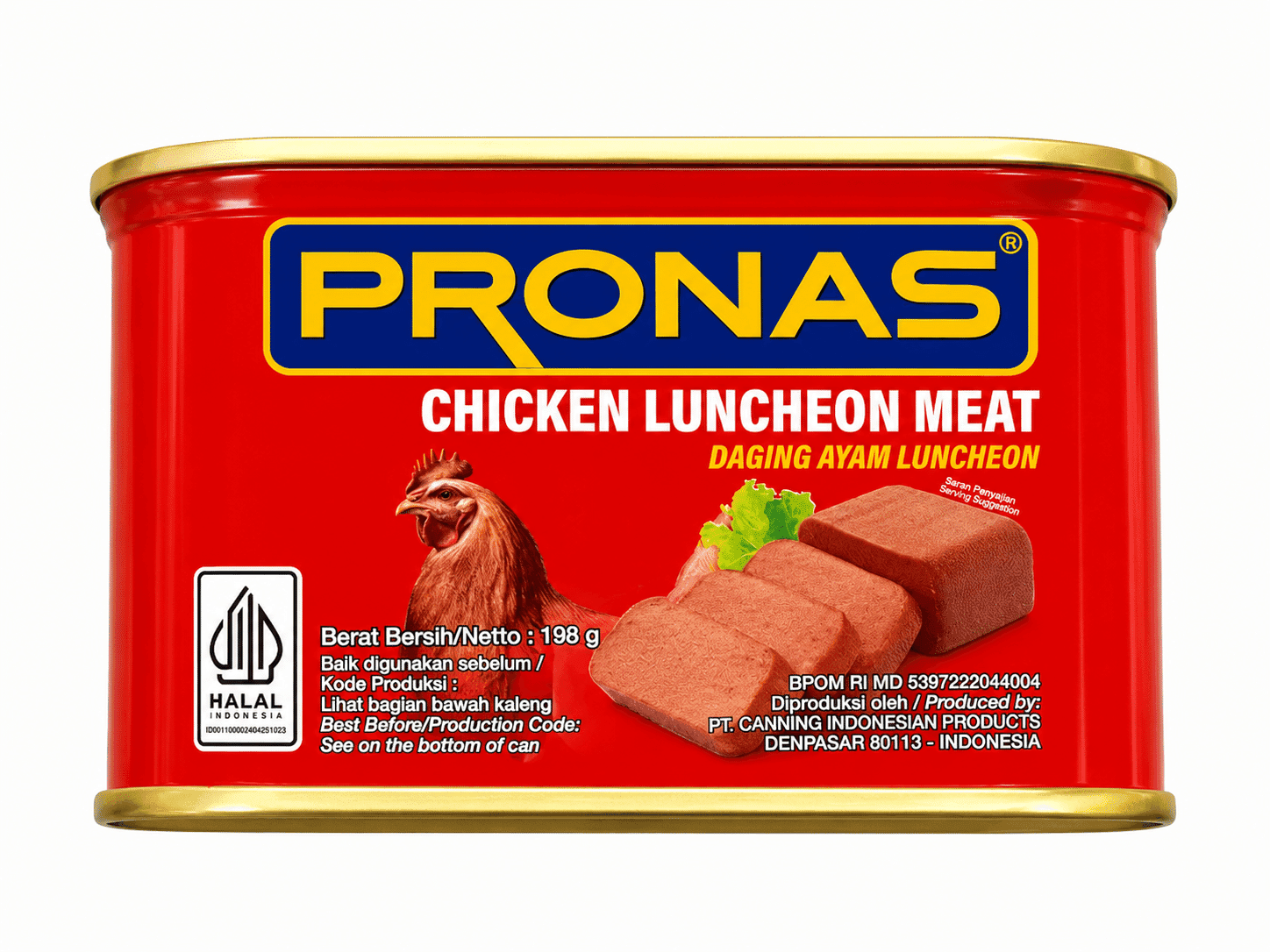 Pronas Daging Luncheon Ayam 198 gr – 1