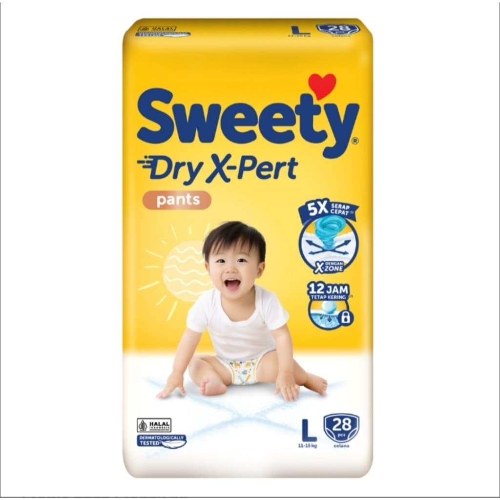 Sweety Popok Celana Bronze Dry Xpert Ukuran L isi 28 – 1