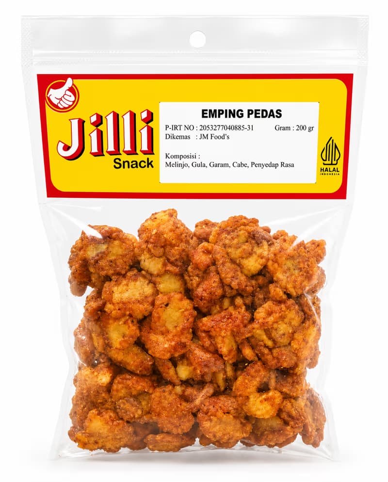 Jilli Emping Pedas 200 gr – 1