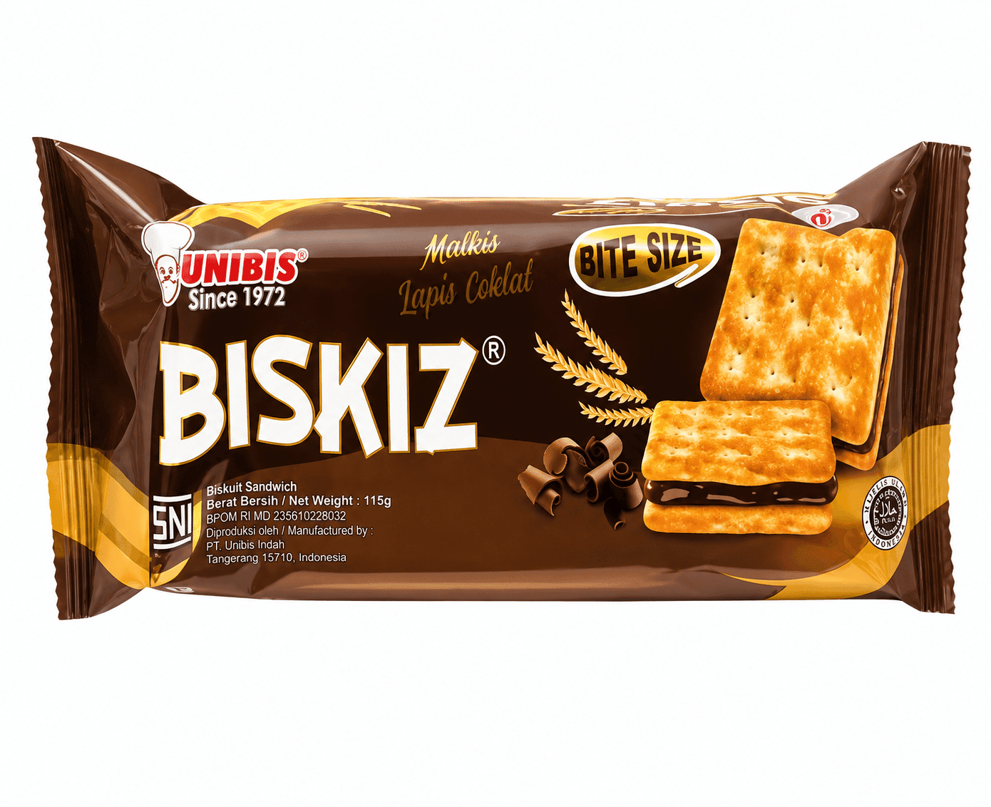 Unibis Biskiz Mini Malkist Cokelat 120 gr – 1