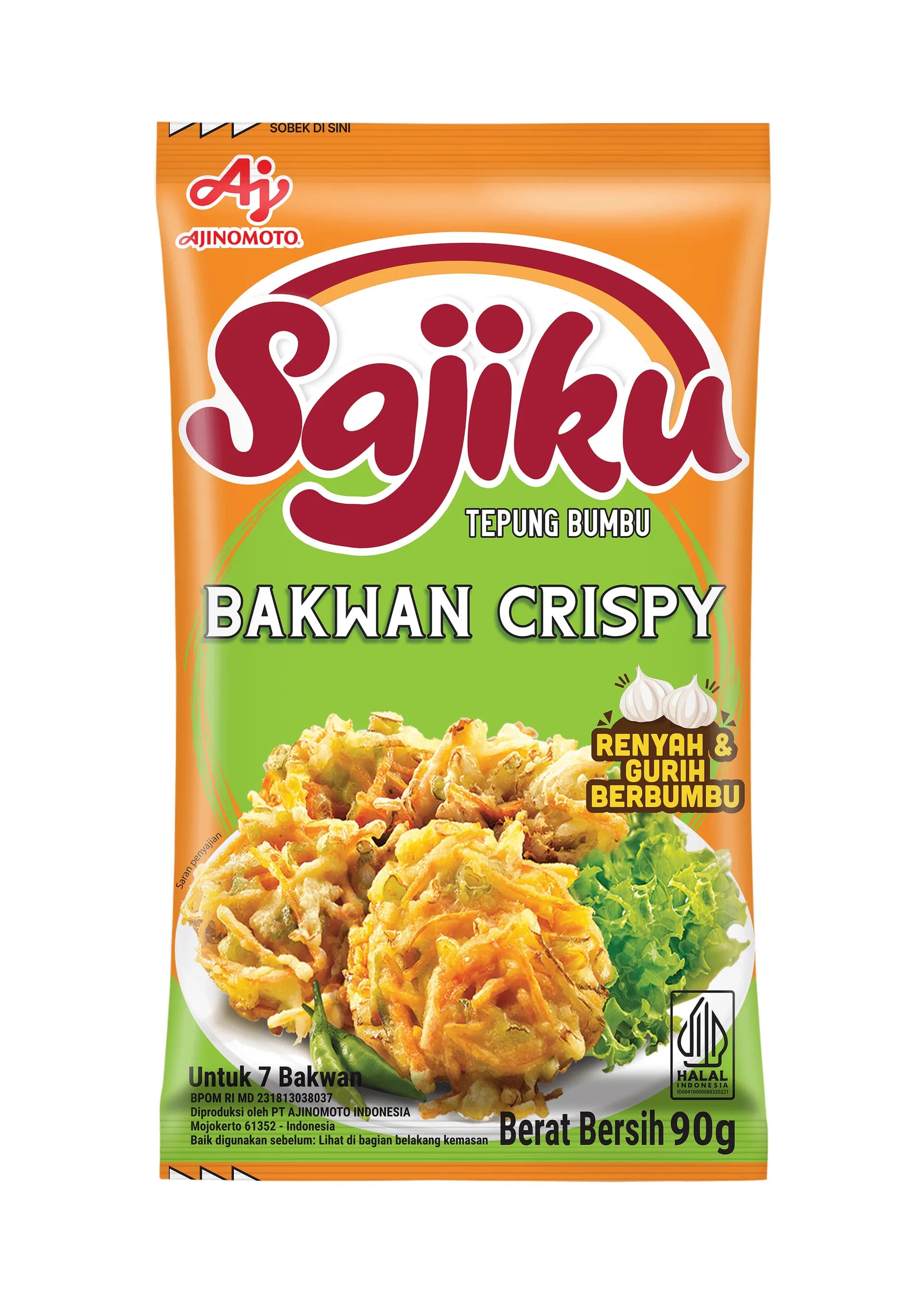 Sajiku Tepung Bumbu Bakwan Crispy 90 gr – 1