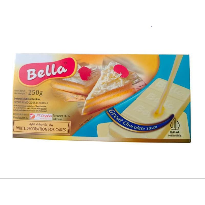 Bella Compound Cokelat Putih Box 250 gr – 1