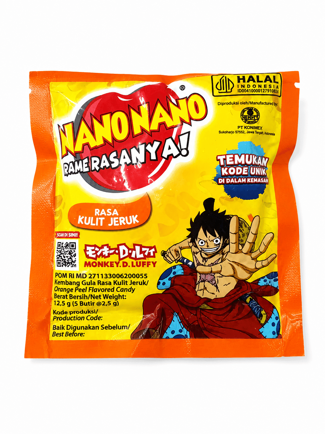 Nano Nano Kulit Jeruk Sachet 12,5gr – 1