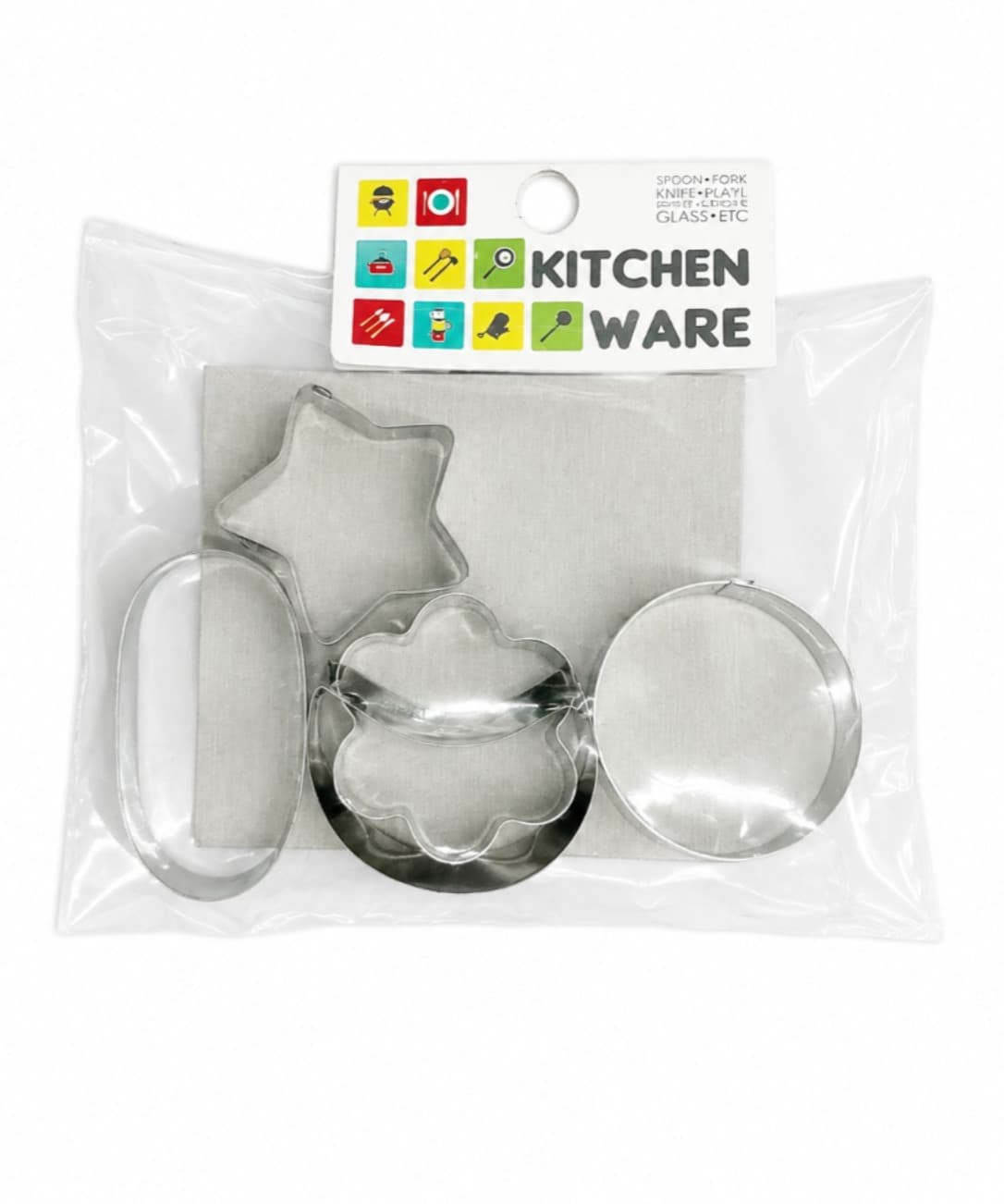 Cetakan Kue Kering Isi 5 pcs – 1