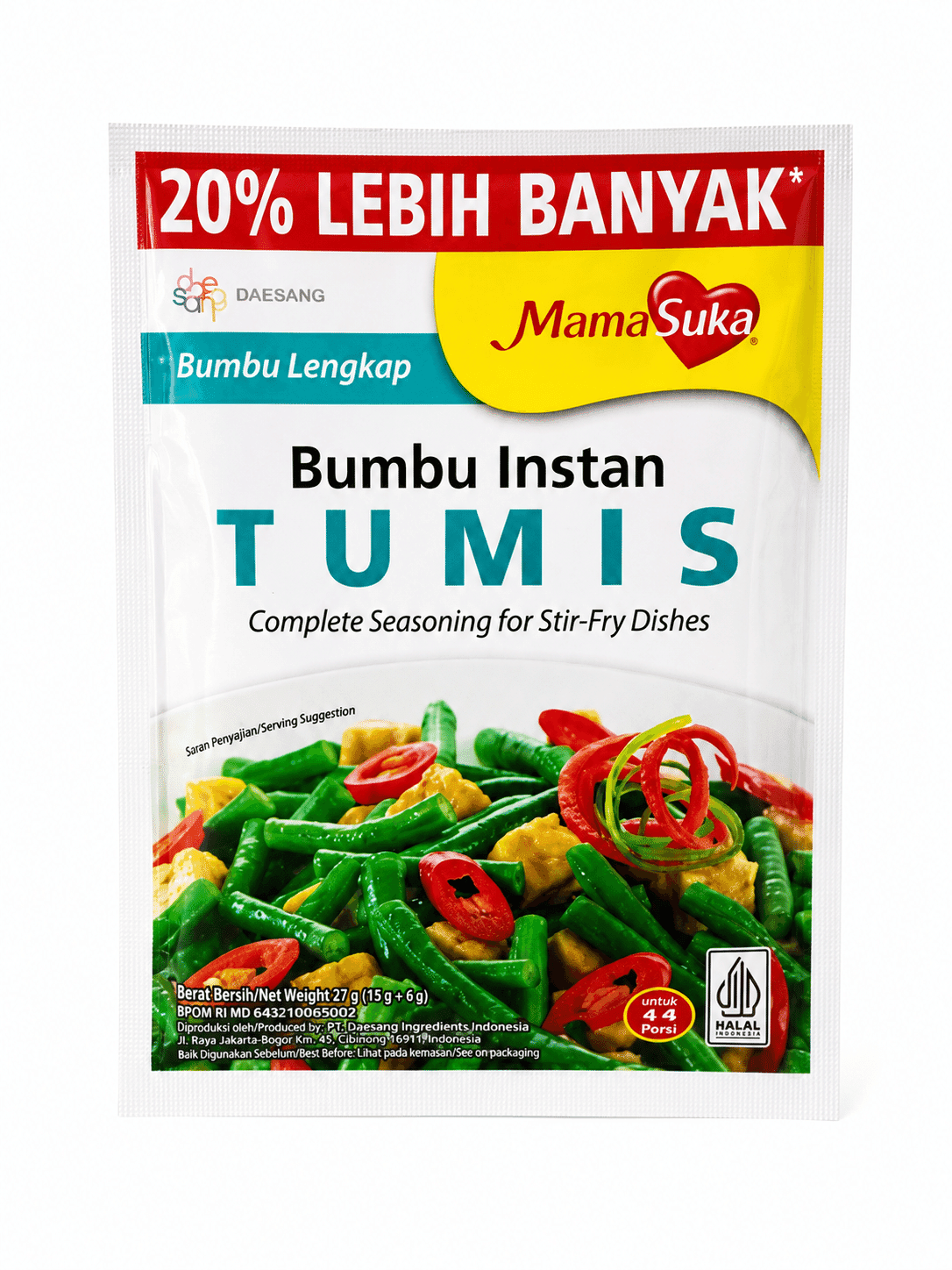 Mama Suka Bumbu Instan Tumis 22 gr – 1