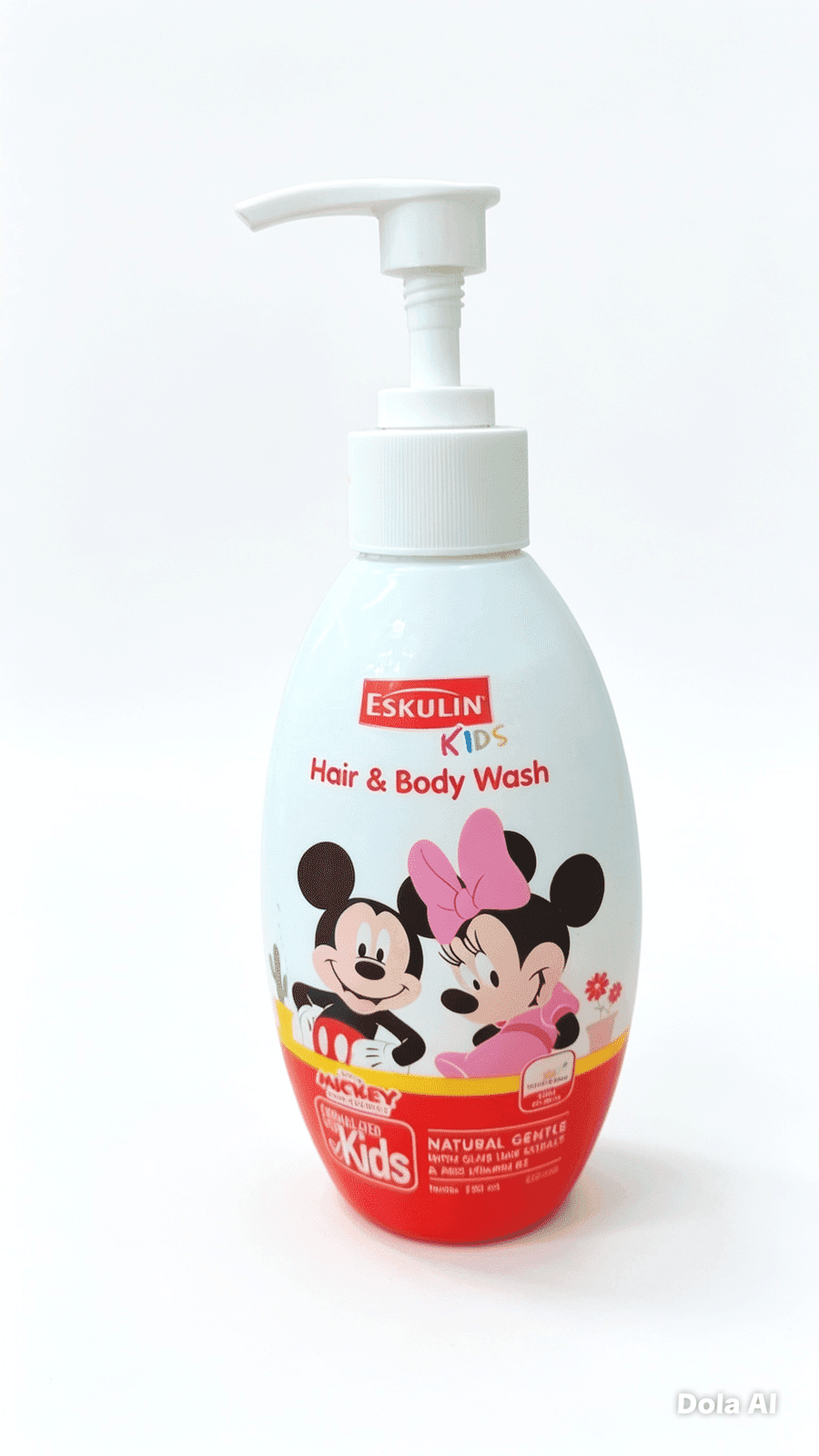 Eskulin Kids Hair & Body Wash Mickey & Friend Botol 250 ml – 1