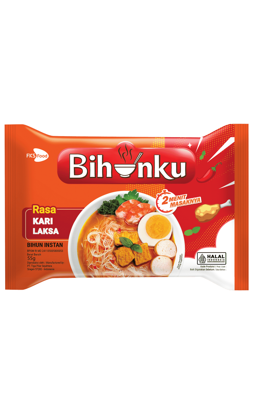 Bihunku Kari Laksa 55 gr – 2
