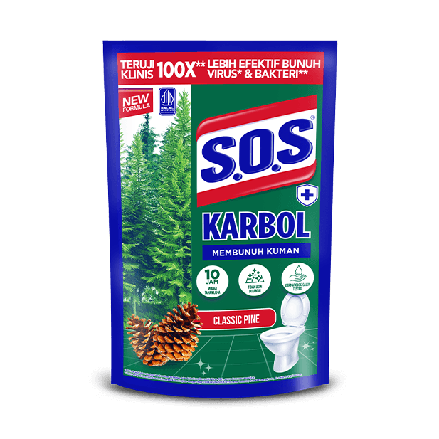 Sos Karbol Classic Pine Refill 375 ml – 1