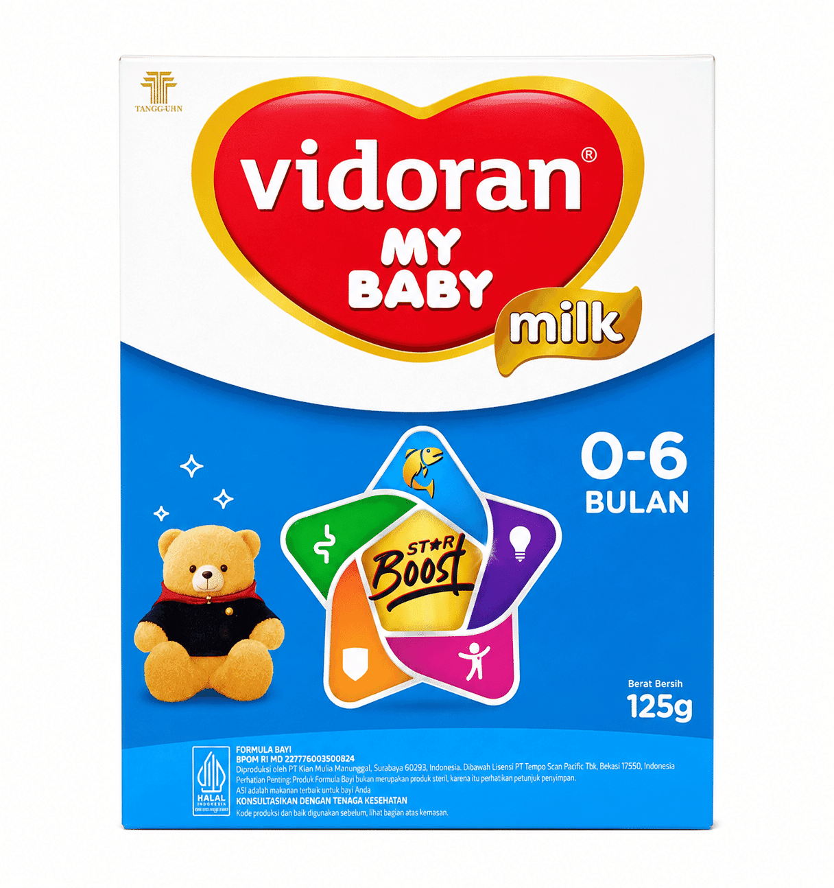Vidoran My Baby Milk Nutriplex Usia 0-6 Bulan 125 gr – 1