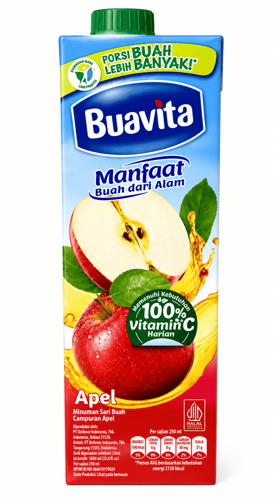 Buavita Apel Kotak 1 L – 1