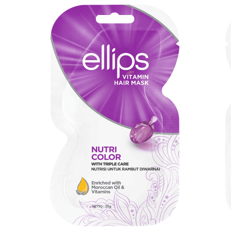 Ellips Masker Rambut Nutri Color 18 gr – 1