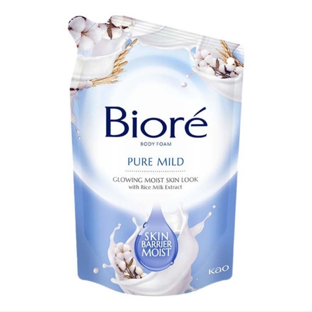 Biore Sabun Mandi Busa Pure Mild Refill 250 ml – 1