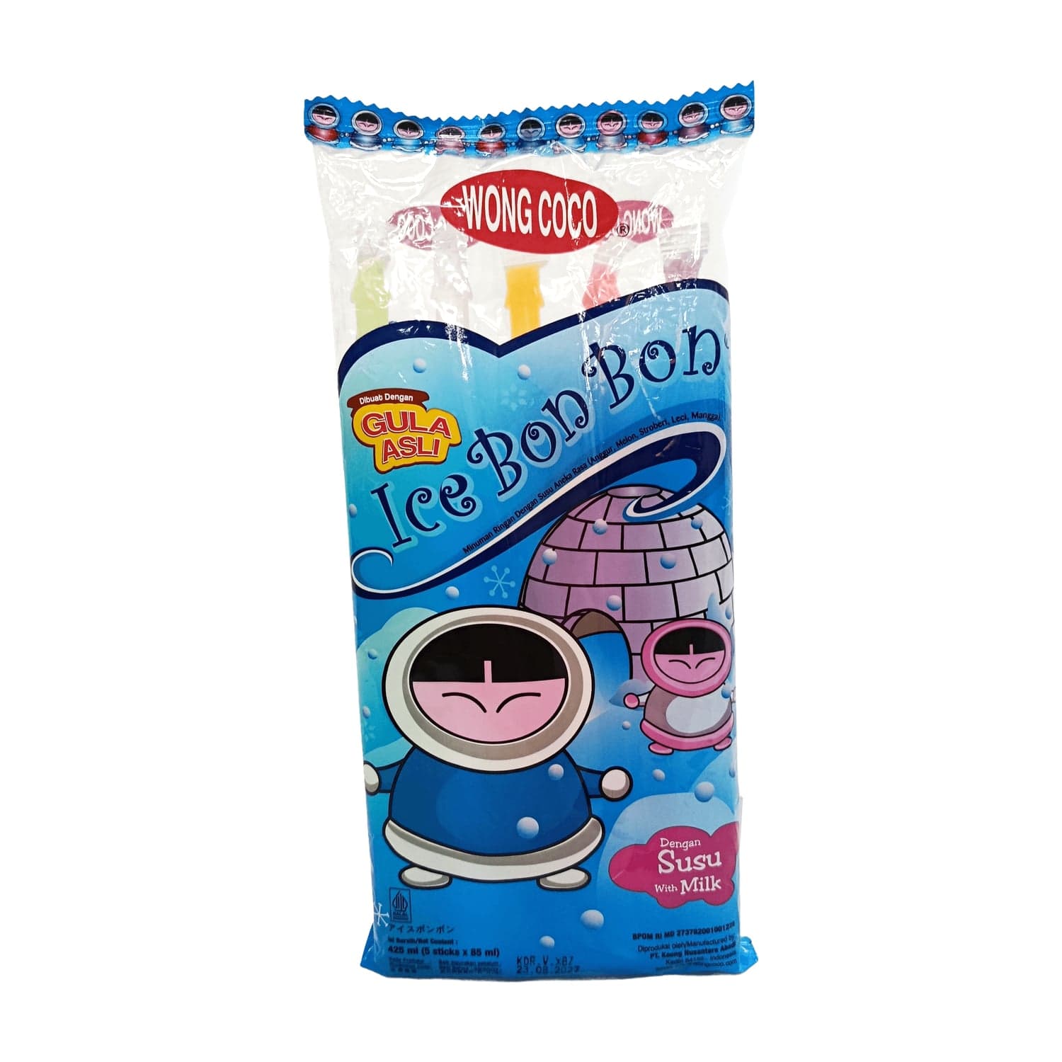 Wong Coco Ice Bon Bon 85 gr 5 pcs – 1