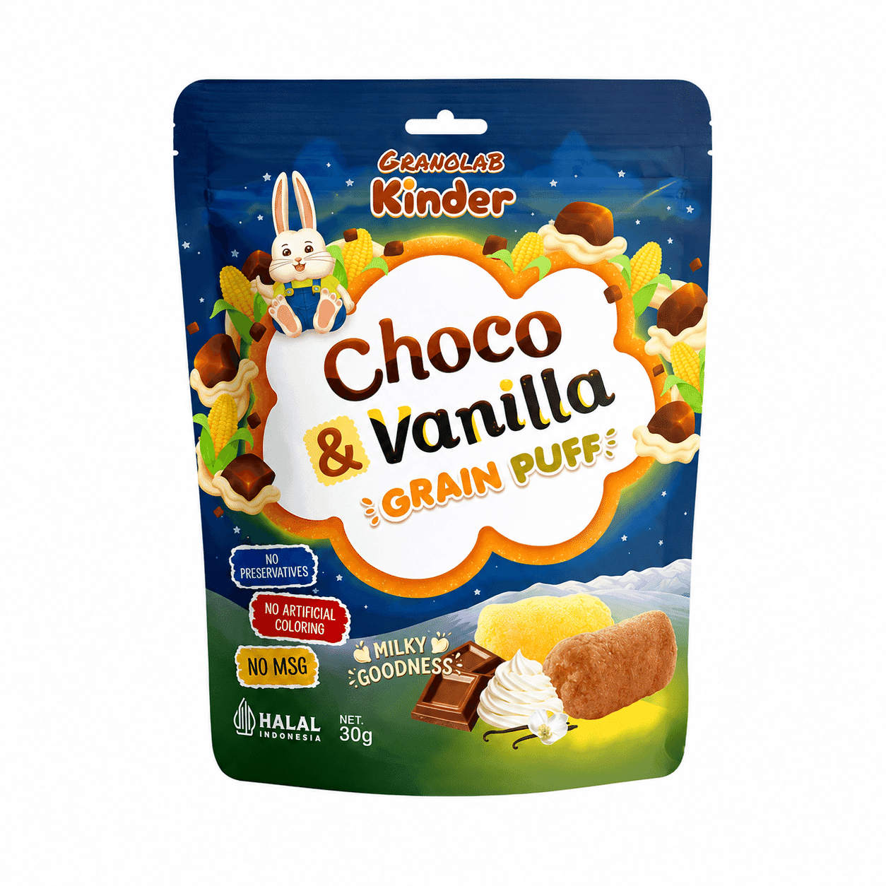 Granolab Kinder Cokelat Vanilla 30 gr – 1
