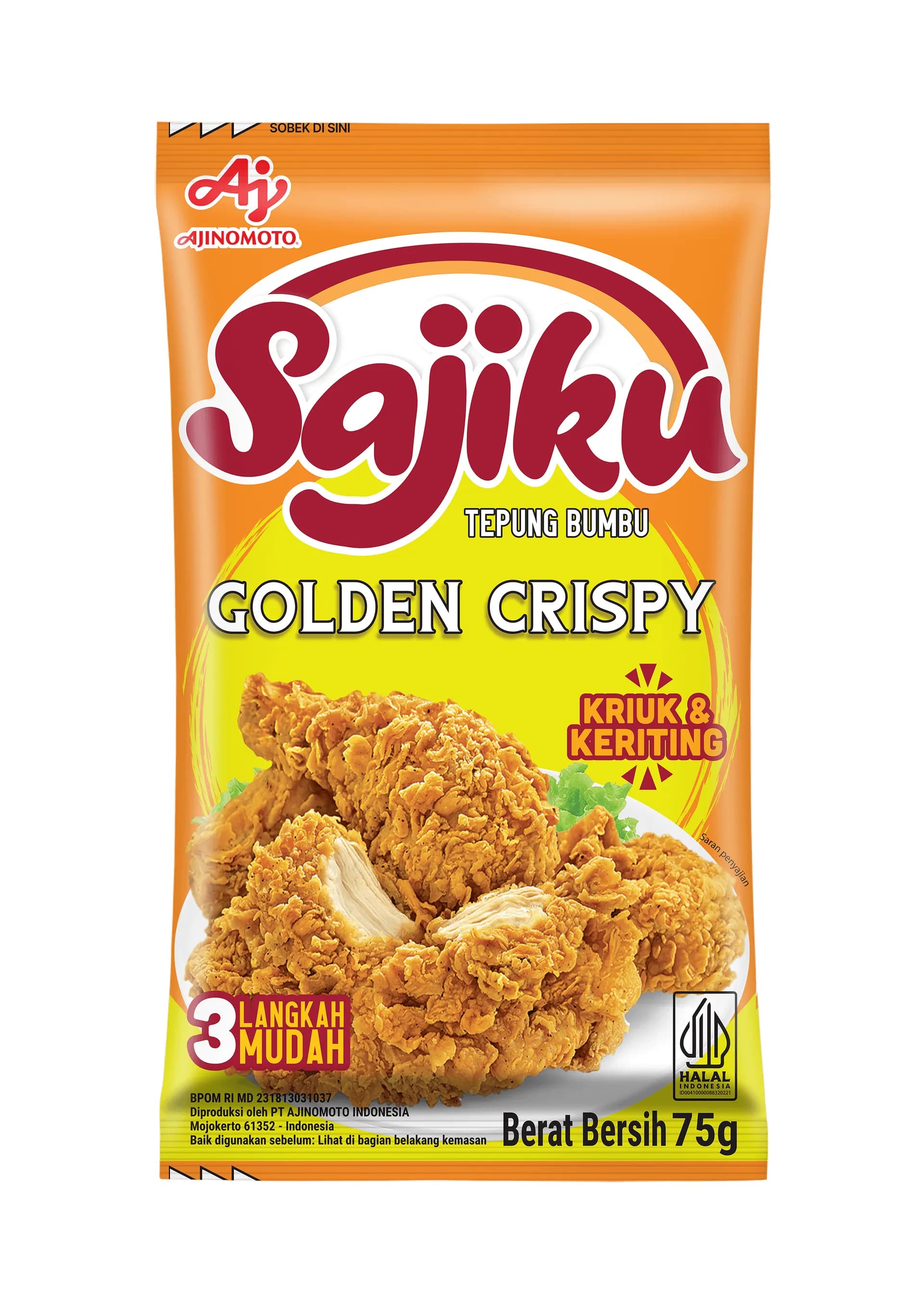 Sajiku Golden Crispy 75 gr – 1