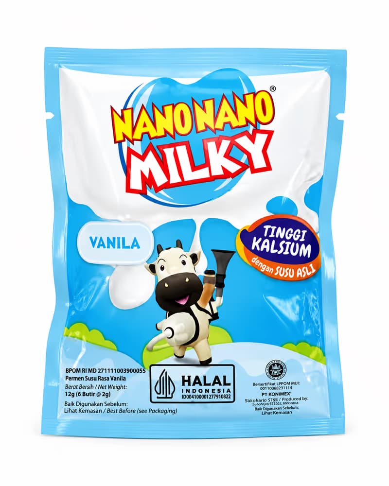 Nano Nano Milky Vanilla Sachet 12 gr – 1