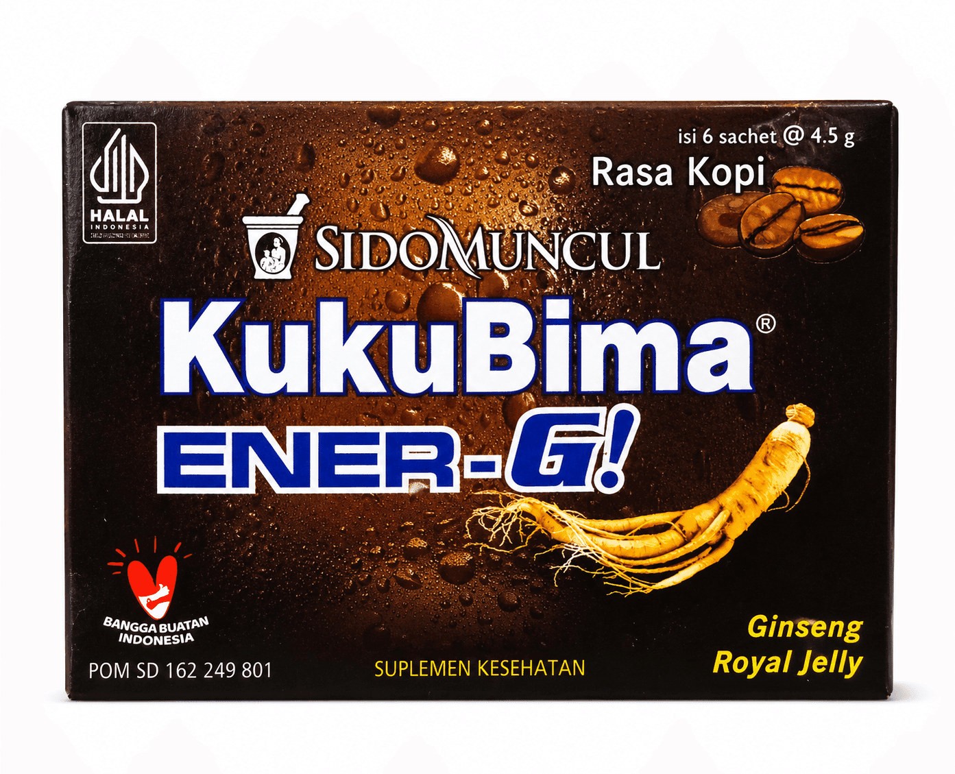 Kuku Bima Ener-G! Kopi Isi 6 Pcs x 4,5 gr – 1