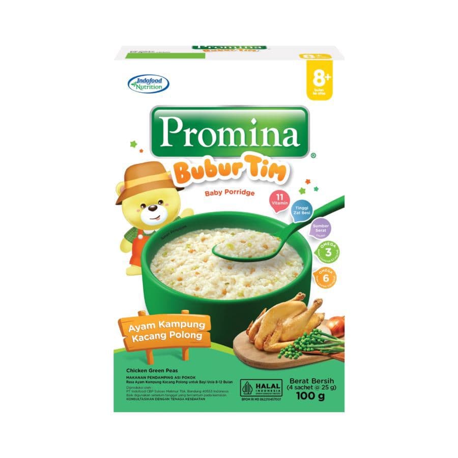 Promina Bubur Tim Ayam Kampung Kacang Polong 100 gr – 2