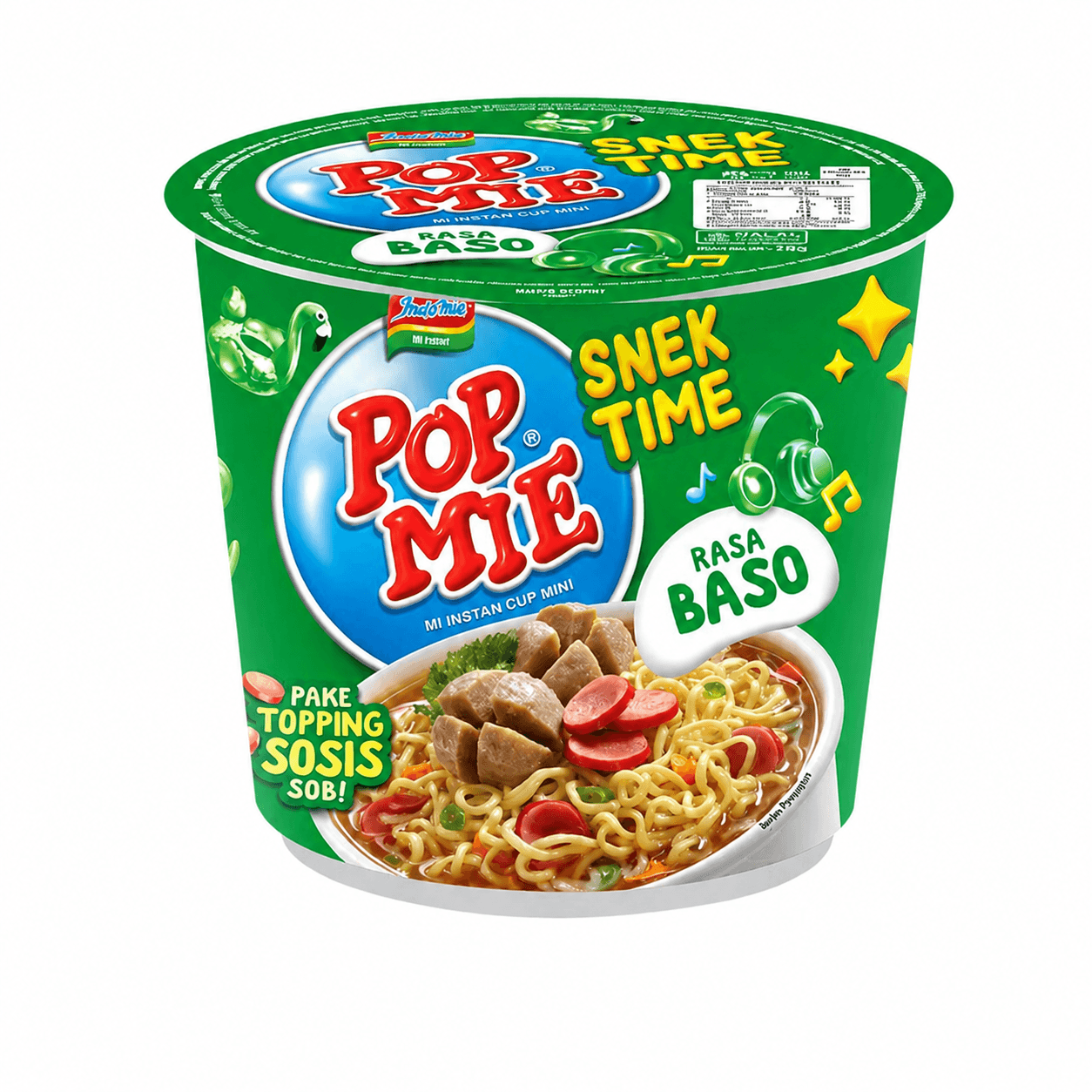 Pop Mie Mini Bakso Sapi Cup 38 gr – 1