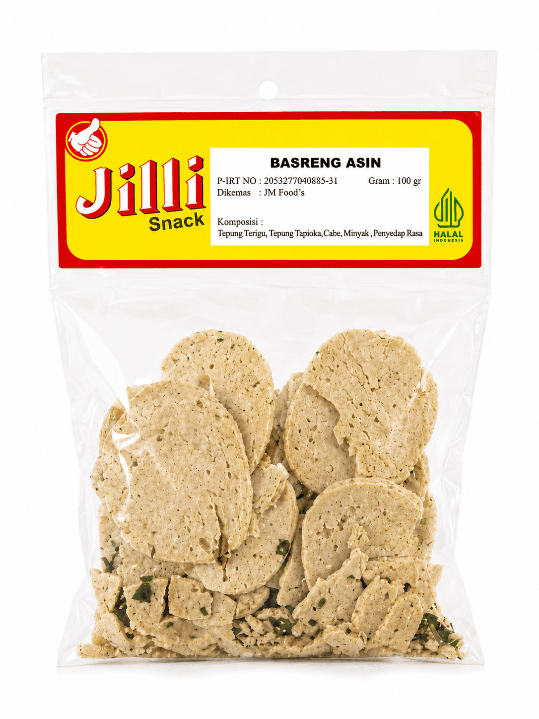 Jilli Basreng Asin 100 gr – 1