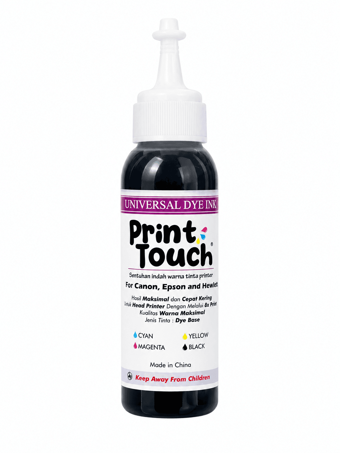 Print Touch Tinta Printer Cyan 100 ml – 1