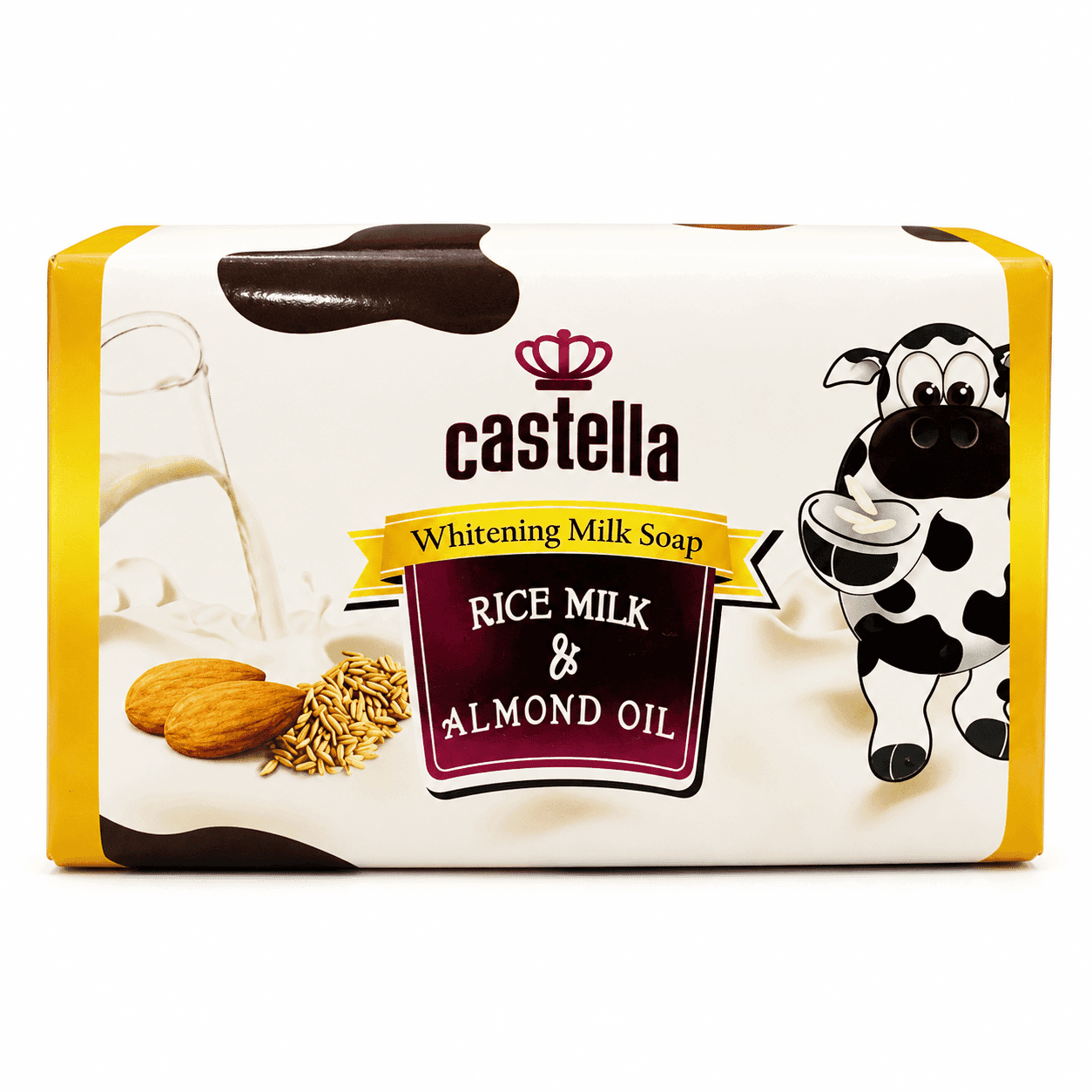 Castella Sabun Batang Almond Oil 90 gr – 1