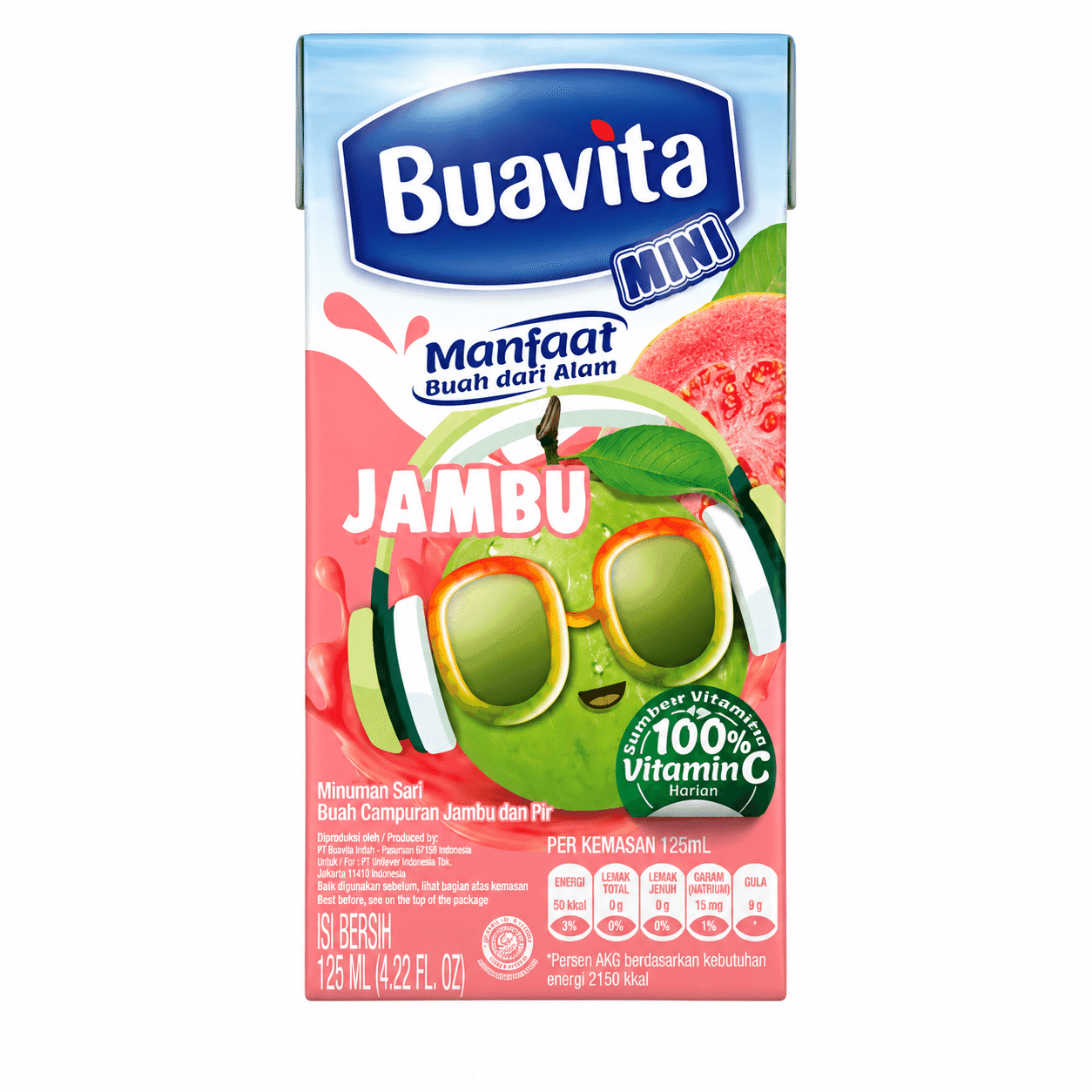 Buavita Mini Jambu 125 ml – 1