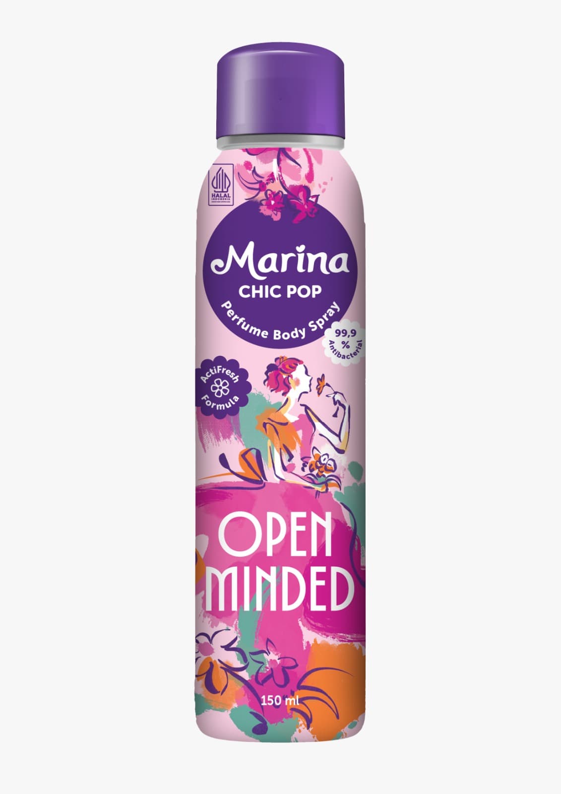Marina Body Spray Pink 150 ml – 1