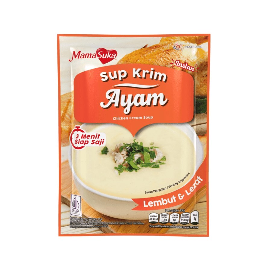 Mama Suka Sup Krim Ayam 55 gr – 1