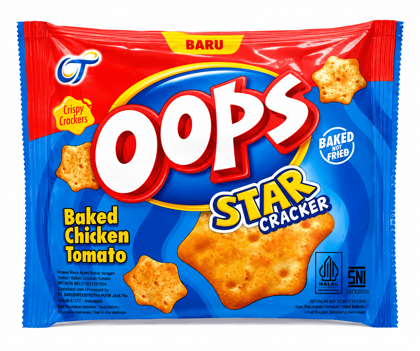Oops Biskuit Baked Chicken Tomato 10 gr – 1