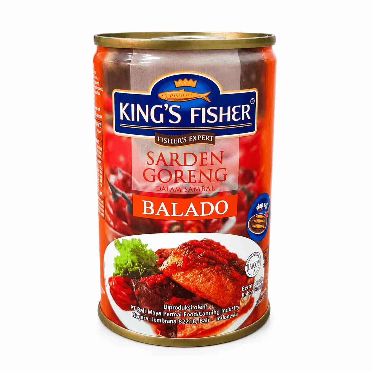 Kings Fisher Sarden Balado 155 gr – 1