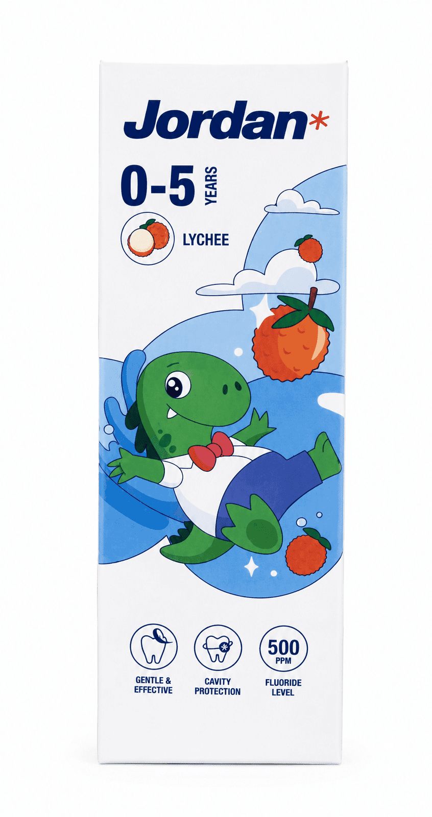Jordan Kids Pasta Gigi Step 1 0-5 Tahun Leci 75 gr – 1