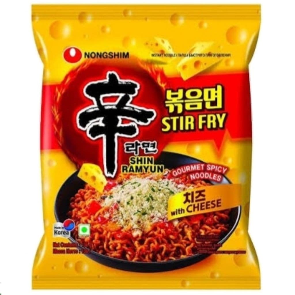 Nongshim Shin Ramyun Stir Fry Chesee 136 gr – 1