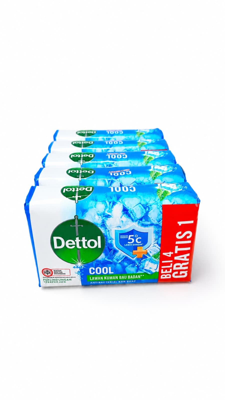 Dettol Sabun Batang Cool 5 X 100 gr – 1