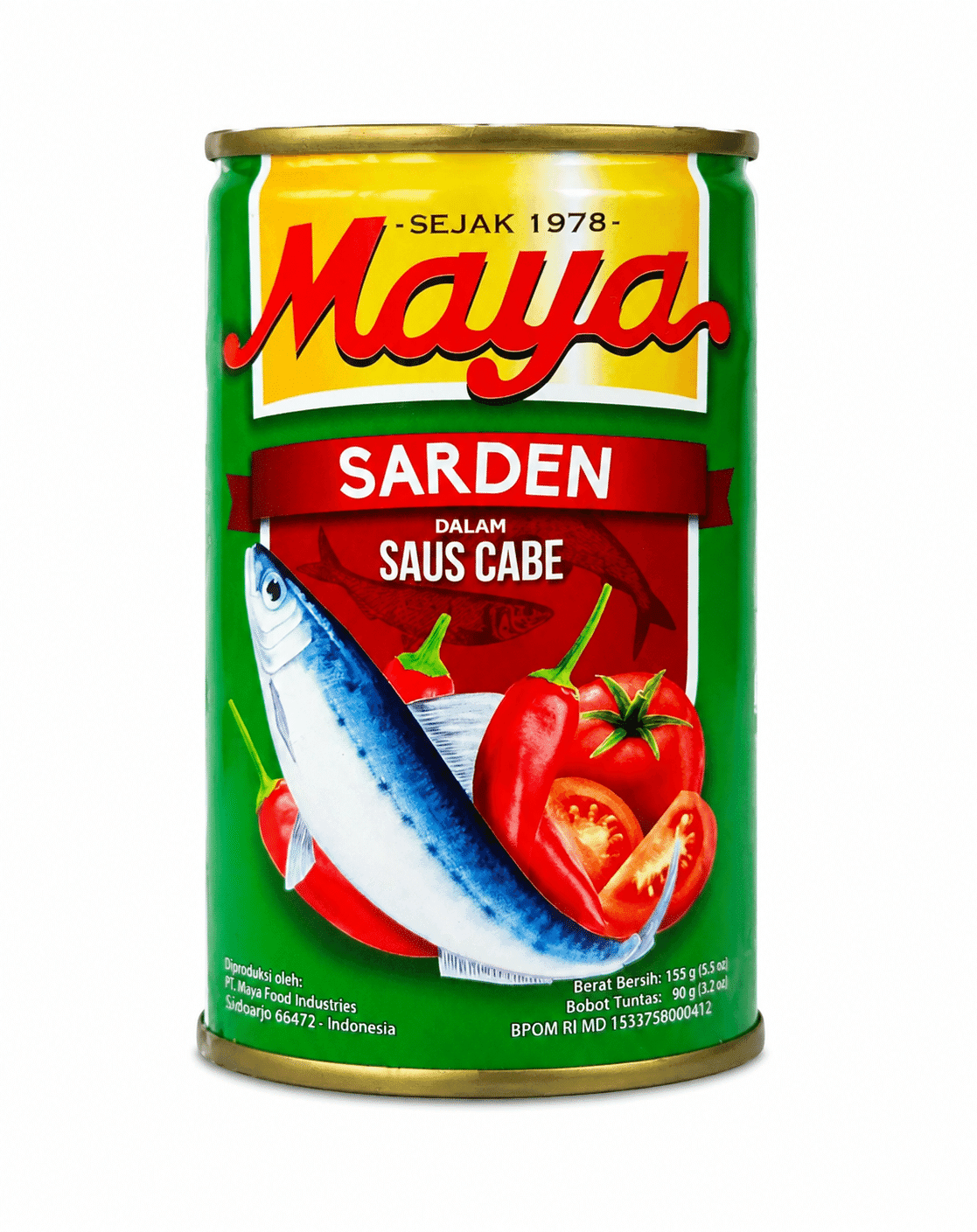Maya Sarden Chili 155 gr – 2