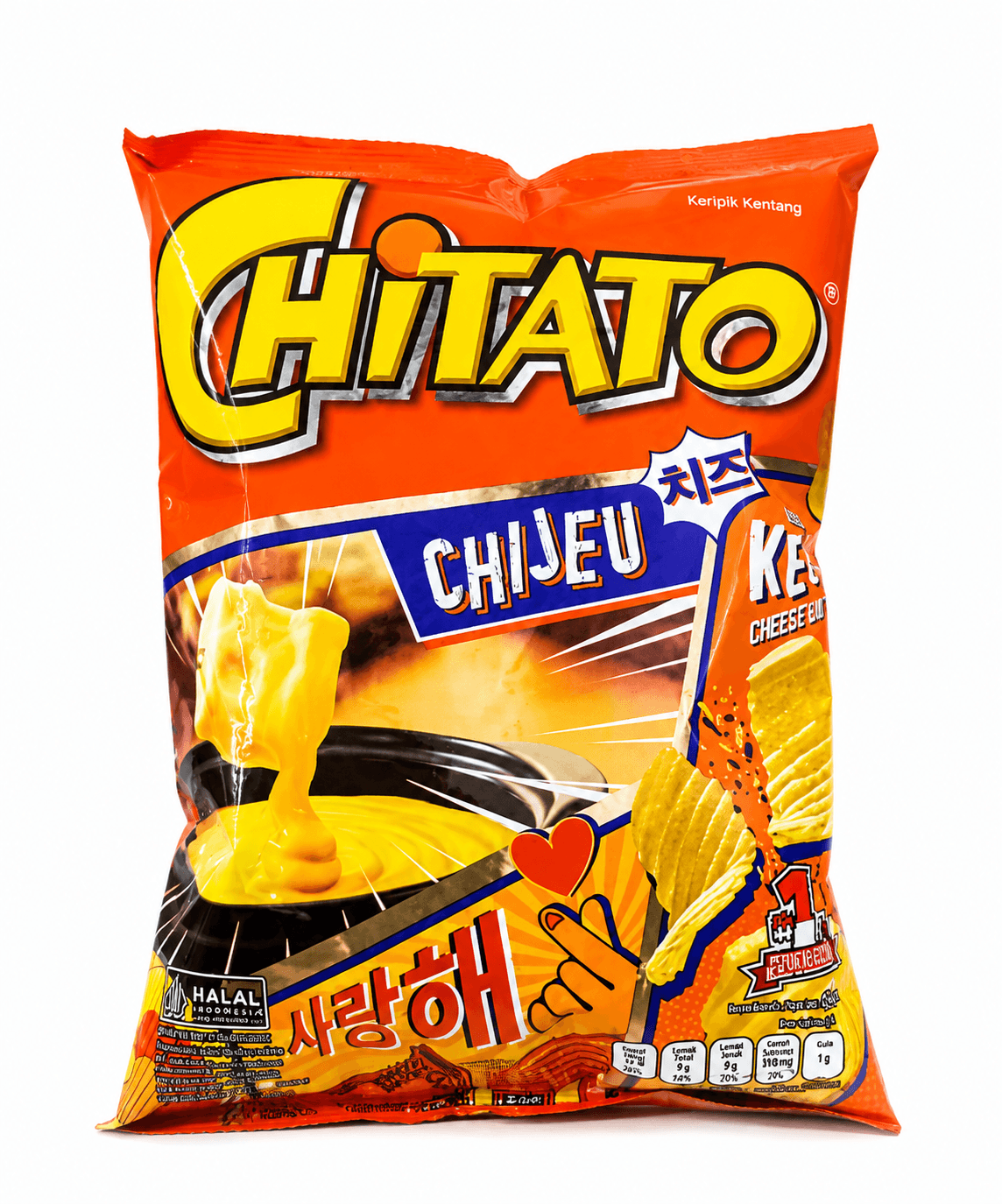 Chitato Chijeu Rasa Keju 65 gr – 1