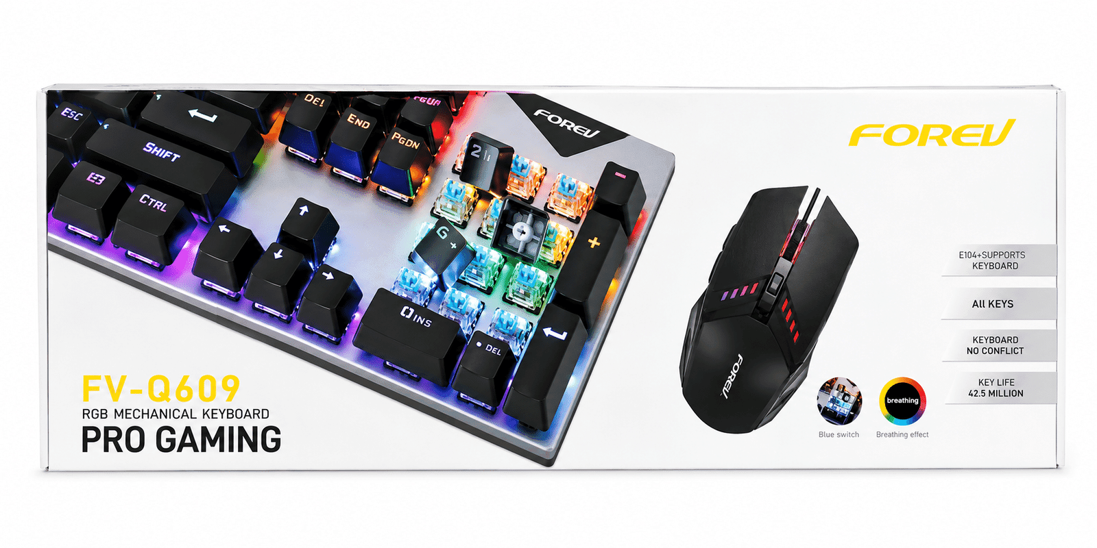 Forev Mouse Gaming Mechanical FV-Q609 – 1