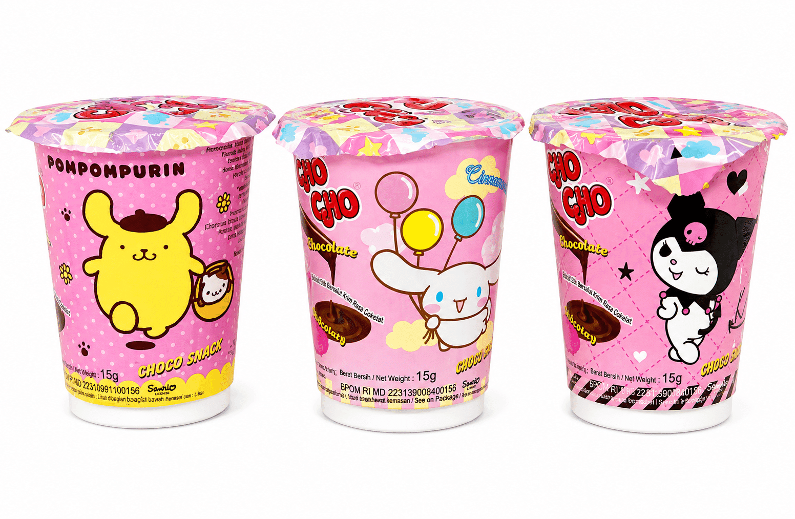Cho Cho Snack Cokelat Stroberi 15 gr – 1
