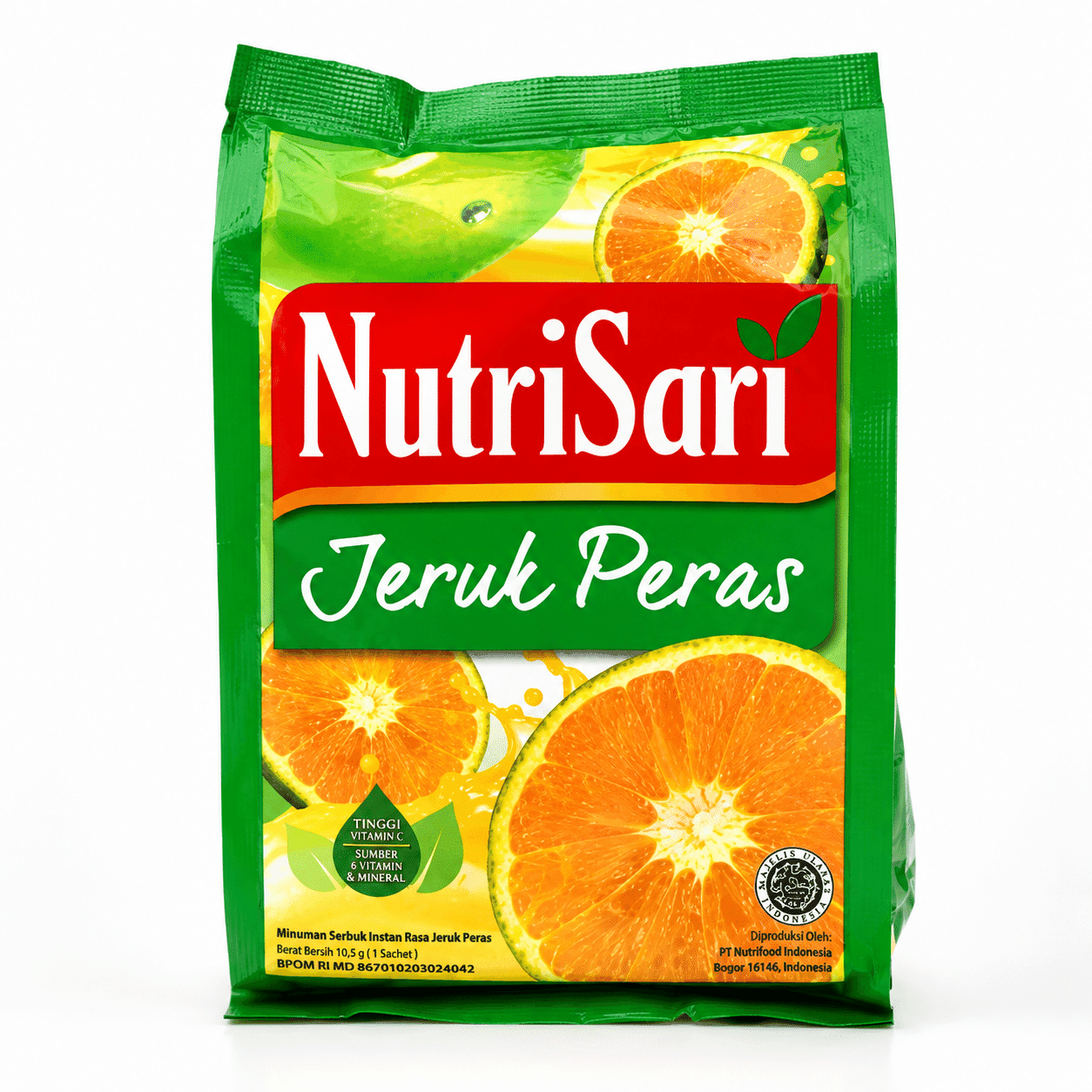 Nutrisari Jeruk Peras 5 sachet – 1