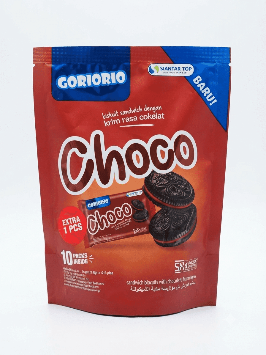 Goriorio Cokelat Pouch 76 gr – 1
