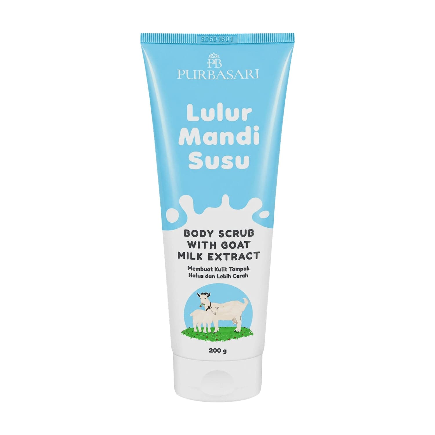 Purbasari Lulur Mandi Susu Tube 200 ml – 1