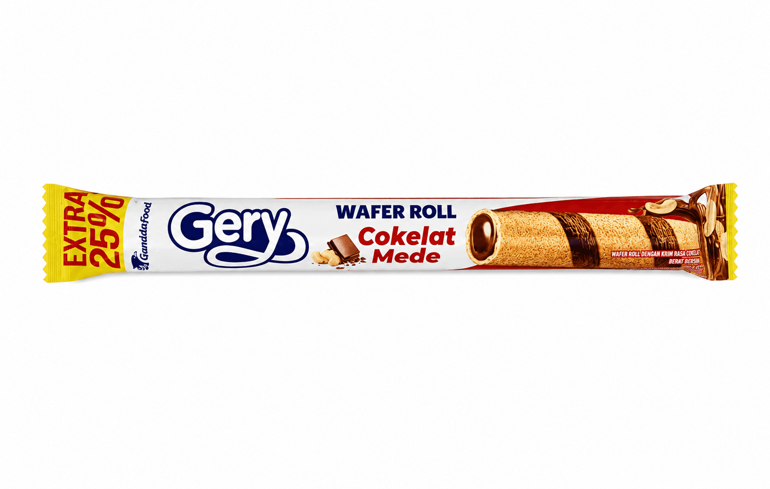 Gery Wafer Roll Cokelat Made 15 gr – 1