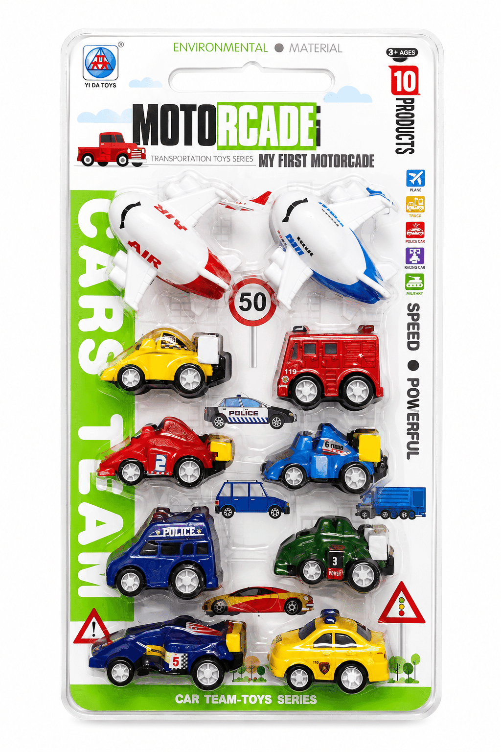 Motorcade Set 10 pcs Mika 2058-5988 – 1