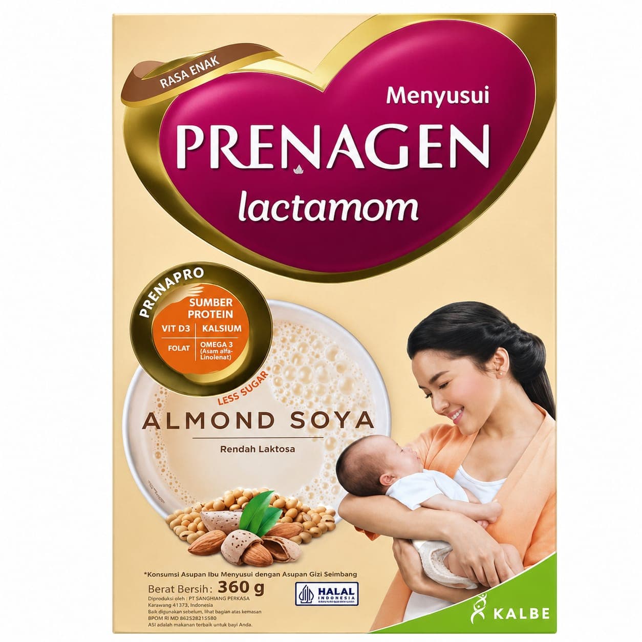 Prenagen Lactamom Almond Soya 360 gr – 1