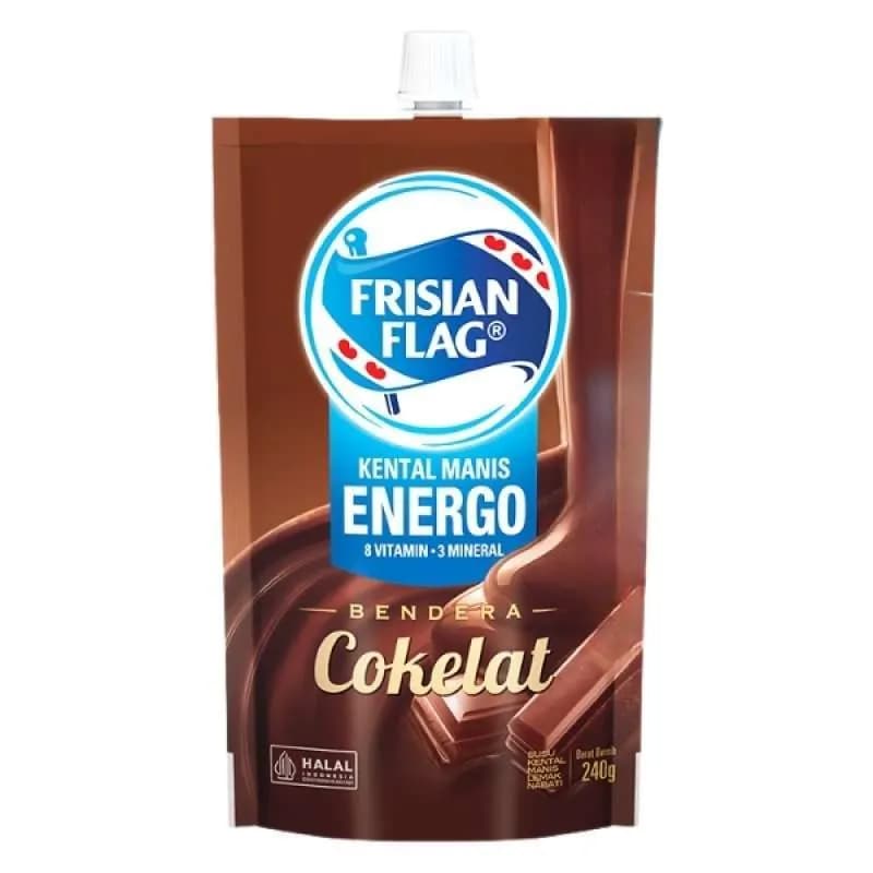 Bendera Susu Kental Manis Cokelat Pouch 240 gr – 1