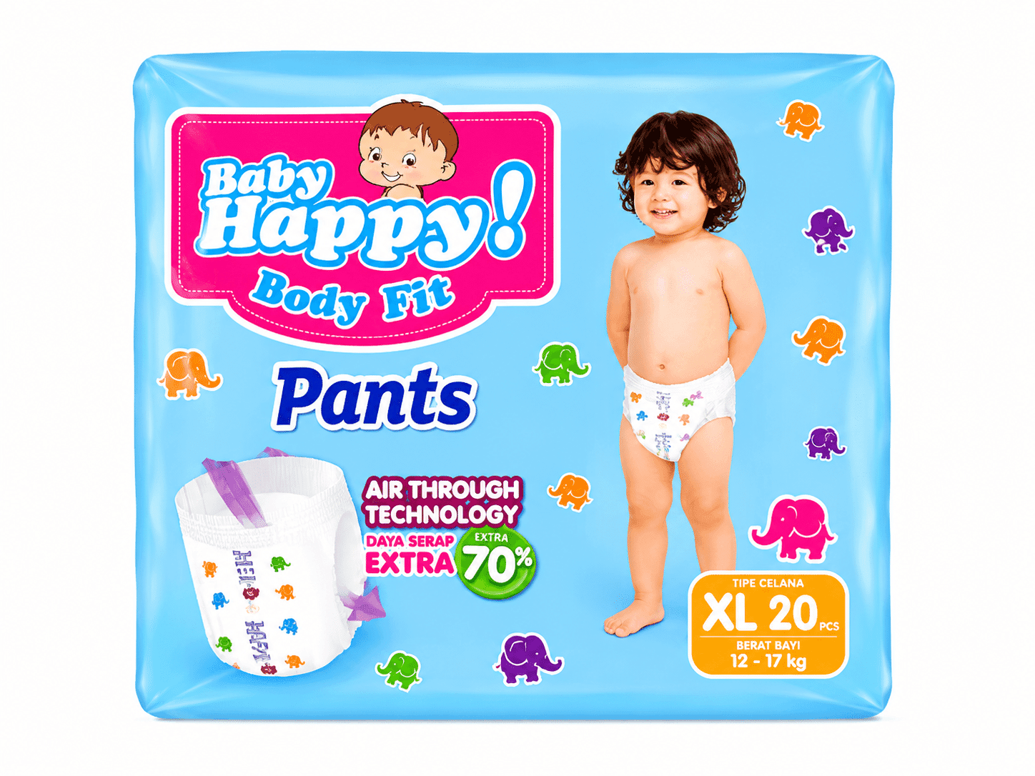 Baby Happy Popok Celana XL isi 20 pcs – 1