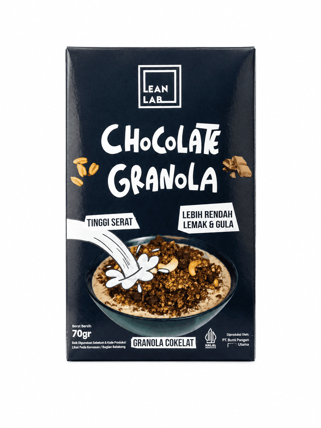 Lean Lab Granola Cokelat 70 gr – 1