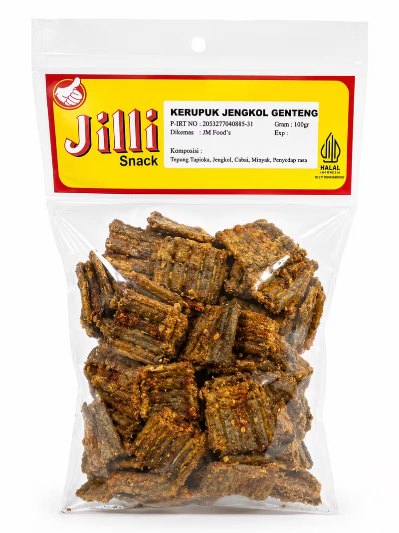 Jilli Kerupuk Jengkol 100 gr – 1