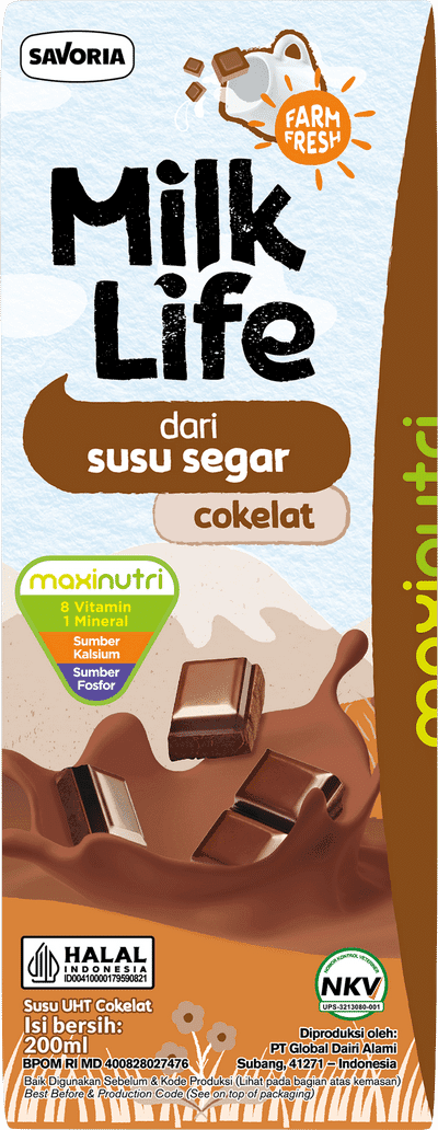 Milk Life UHT Cokelat 200 ml – 1